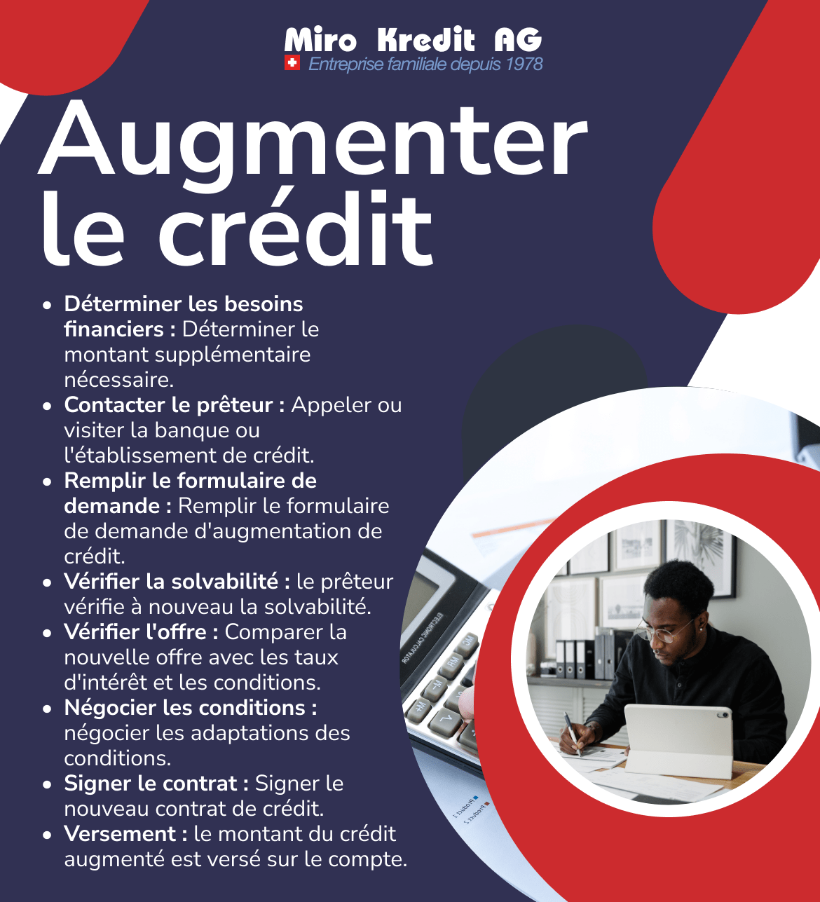 Augmenter le crédit