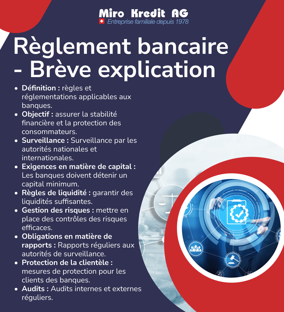 Règlement bancaire - Brève explication