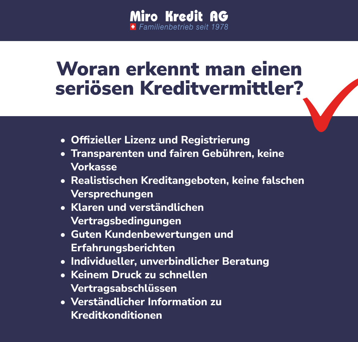 Woran erkennt man einen seriösen Kreditvermittler?